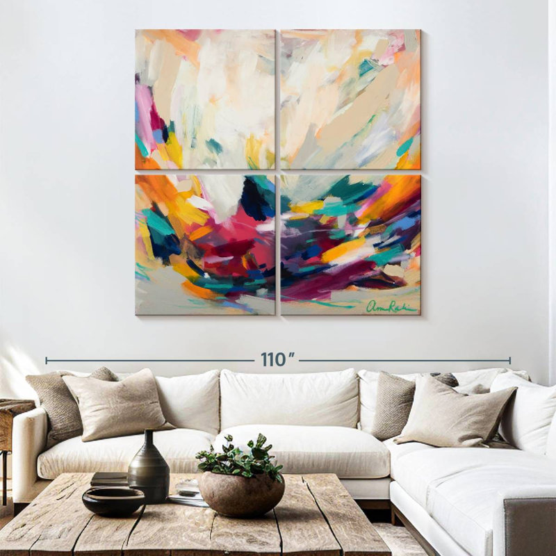 New Beginnings, 74" H x 74" W
