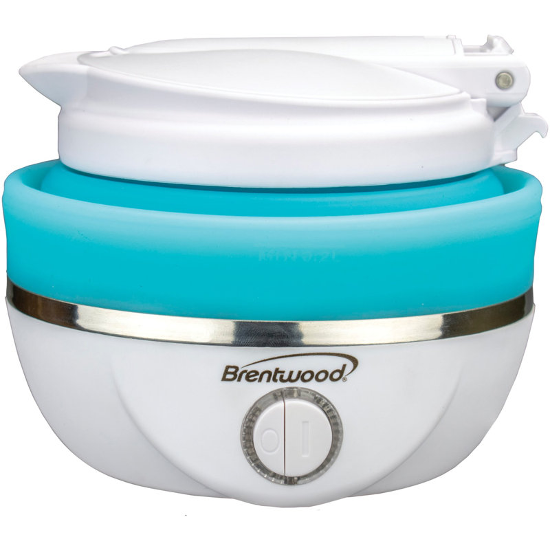 Brentwood Appliances Plastic Electric Tea Kettle, Blue
