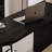 High-end solid wood black bar table-804744919