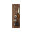 Wall Mounted Full Length Mirror, Full Body Mirror With Shelf, Full Body Mirror With Hook Wall Mounted Mirror With Multifunctional Design Panel, Bedroom/Living Room/Entrance Walnut (47.6*15.7In)-1188651452