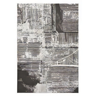 Wernher Synthetic Abstract Rug