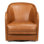 Braxton Upholstered Swivel Club Chair