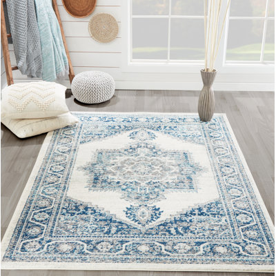 Tapis oriental bleu St. Nicholas