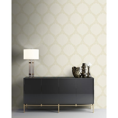 Burghfield Damask Double Roll