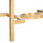 Oxendine Mirrored Glass Top End Table