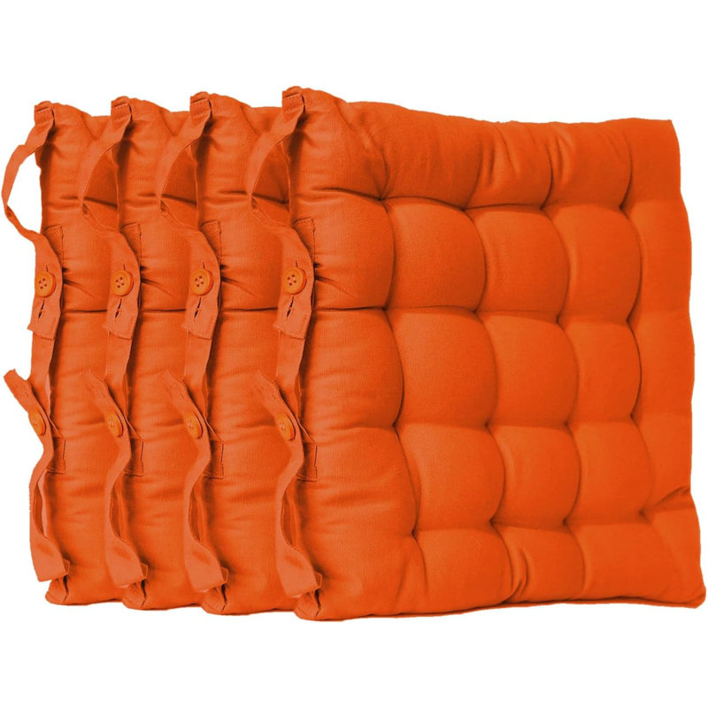 Chair Pad Cushion, Teracotta