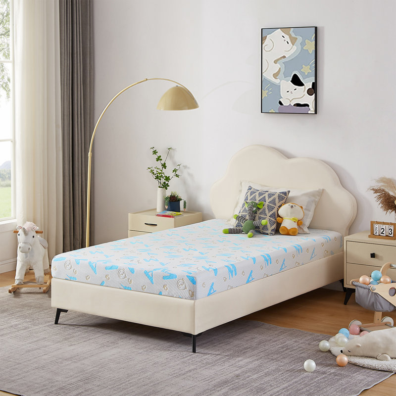 Alwyn Home Medium-Firm Gel Memory Foam Mattress, Twin XL, 5"