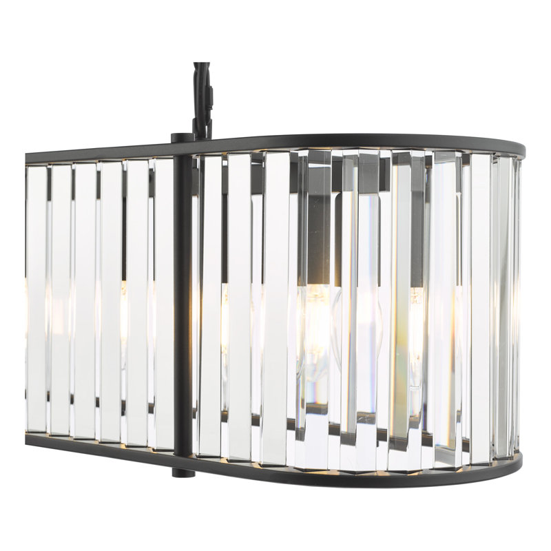 7 - Light Pendant, Satin Black