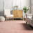 Machine Washable Pink Area Rug-693368077