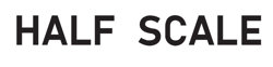 HALF SCALE logo
