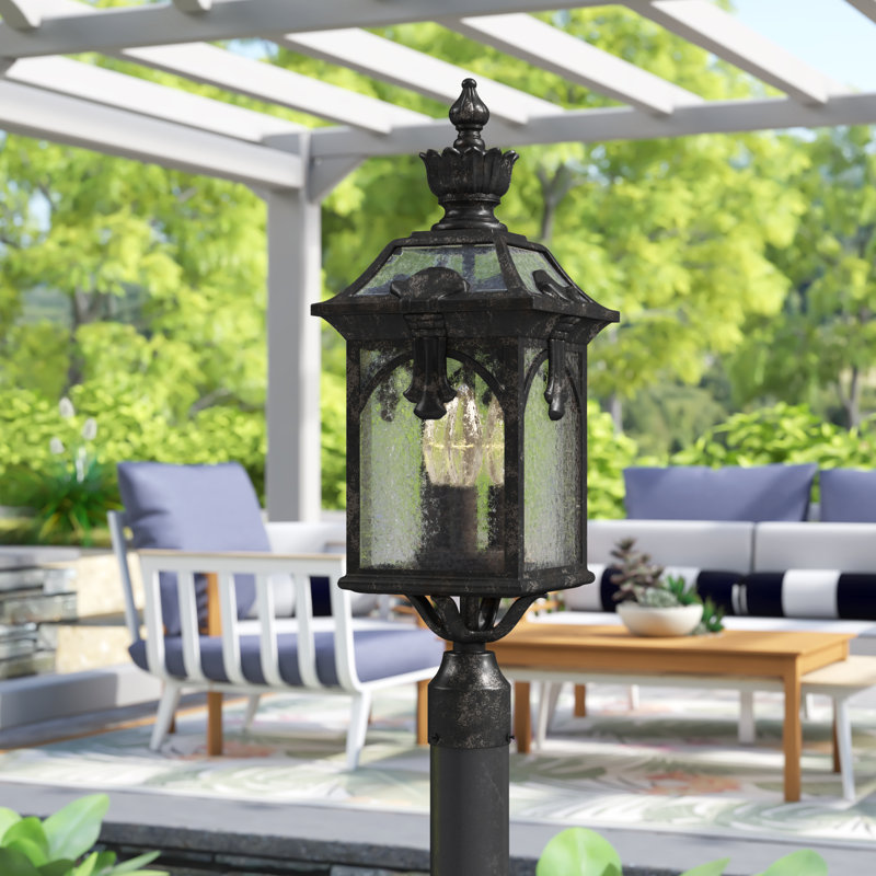 Applebaum Seeded Lantern Head, Black Coral