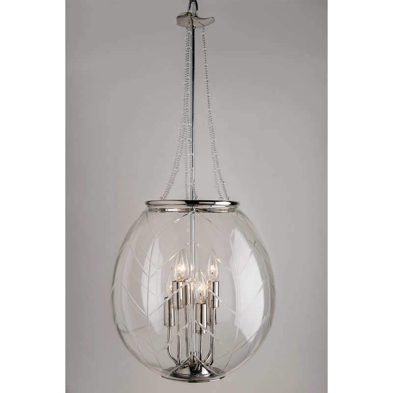 Pierce 3 - Light Pendant, Polished Nickel