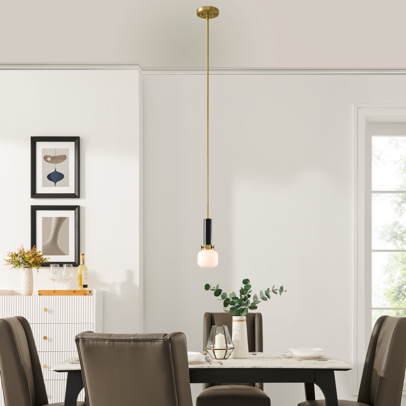 Luminaire suspendu cylindrique 1 lumière
