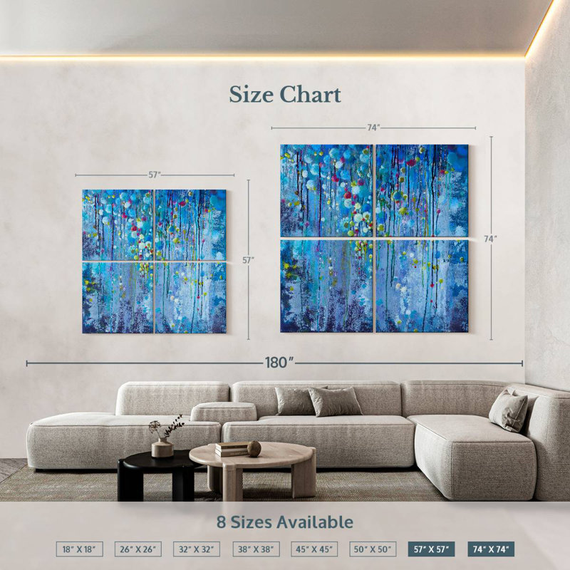 Avery Starry Starry Night, 57'' H x 57'' W