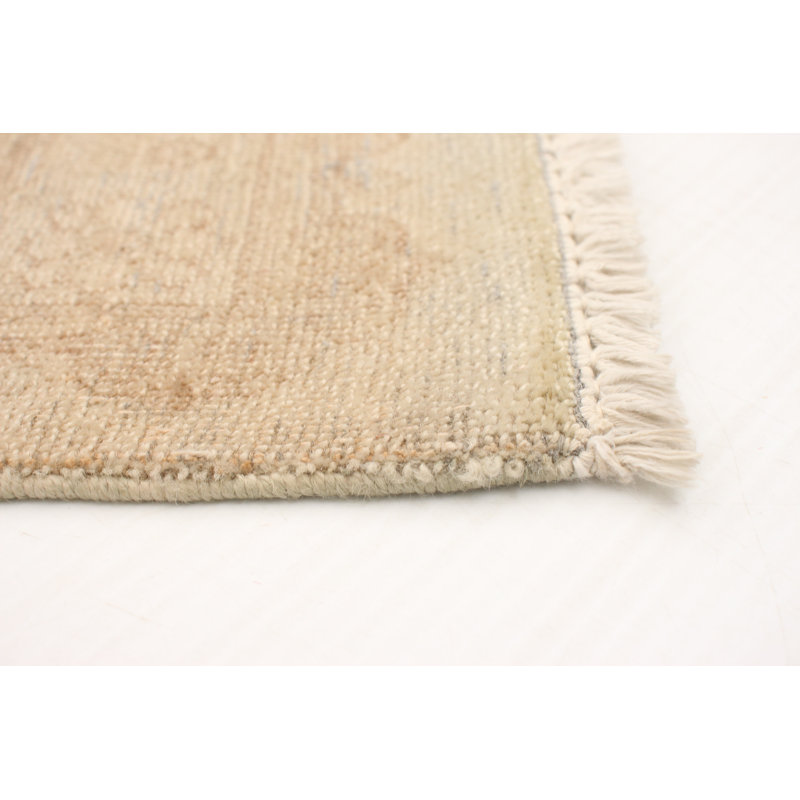 Diani One-of-a-Kind 6'1" X 8'11" New Age Wool Area Rug in Cream