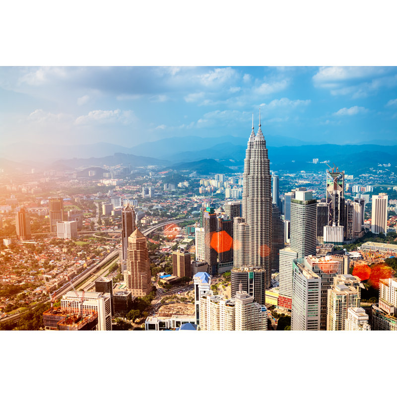 Kuala Lumpur Skyline par Fazon1, H 24 po x l 36 po