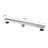 Linear Grid Shower Drain With Leveling Feet-112489031