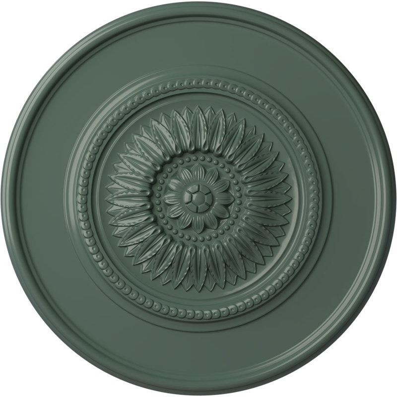 Plafonnier médaillon Endurathane Attica Acanthus, Tourbillon de nuages