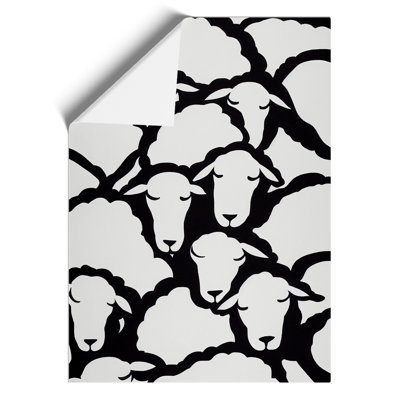 Resting Sheep - Wall Art