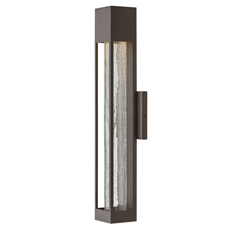 Vapor 1 Light Outdoor Sconce, 21" H x 4.75" W x 3.75" D, Bronze