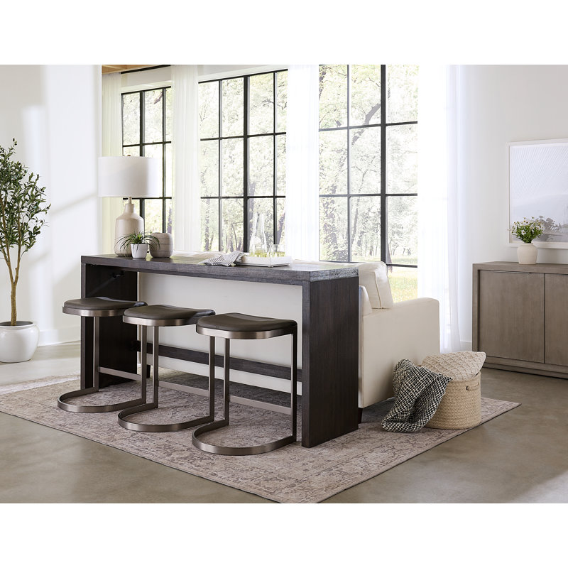 Alrahman Gathering Table With USB/Power In Basalt Grey