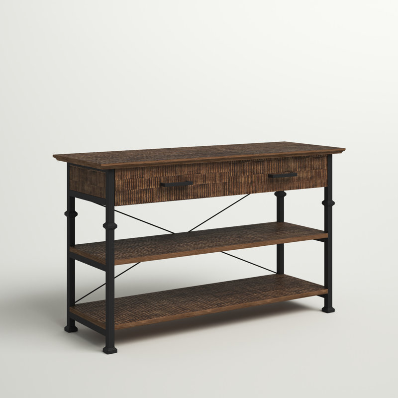 Console de 50 po Zona, Brun