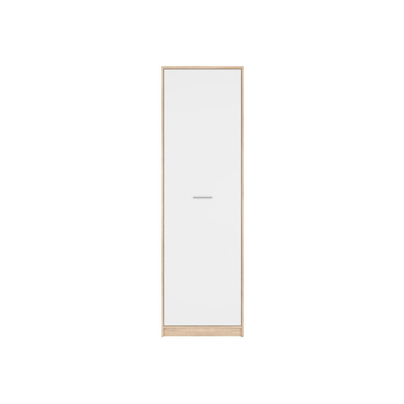 Manufactured Wood Wardrobe, Oak Sonoma/White