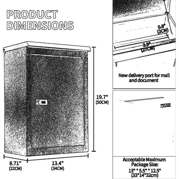 Dimensions du produit