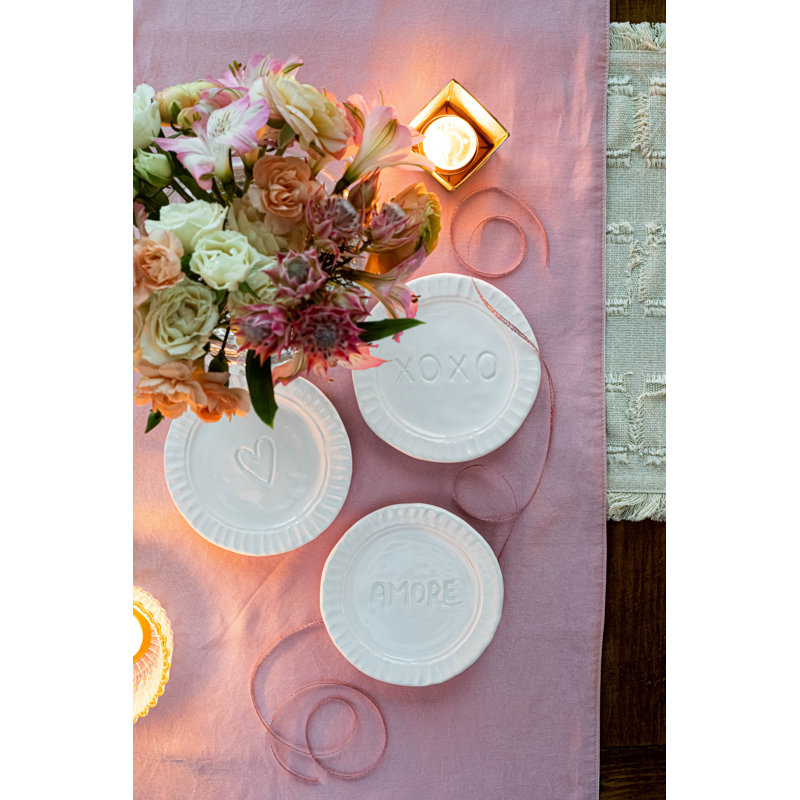 Pietra Serena 5.25'' Handmade Stoneware Bread And Butter Plate