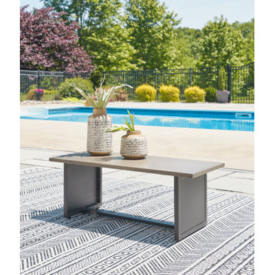 Syedali Rectangular Outdoor Buffet & Console Table