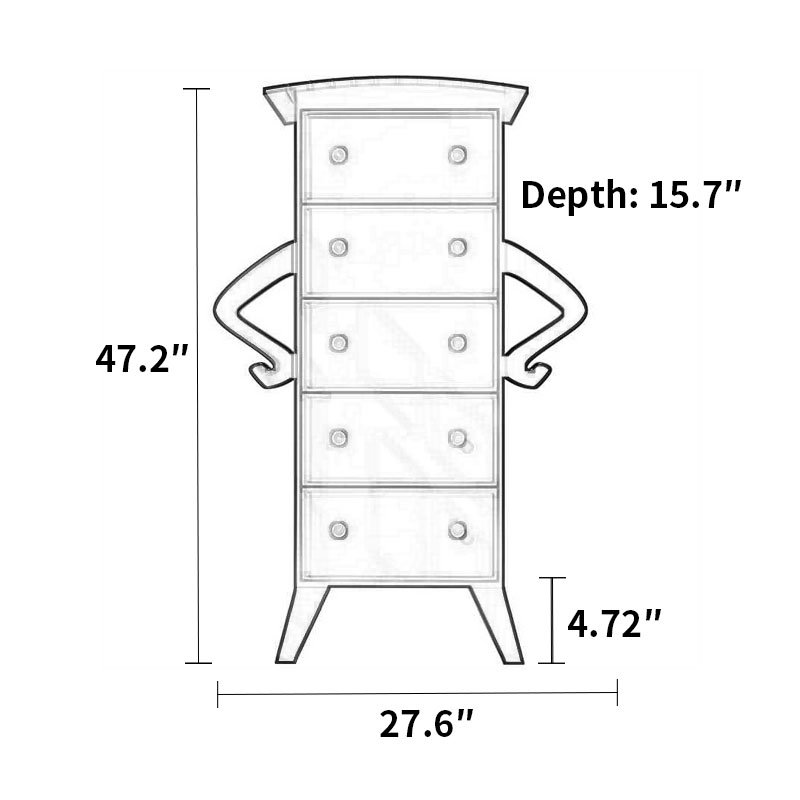 Armoire de rangement à tiroirs, Vert foncé