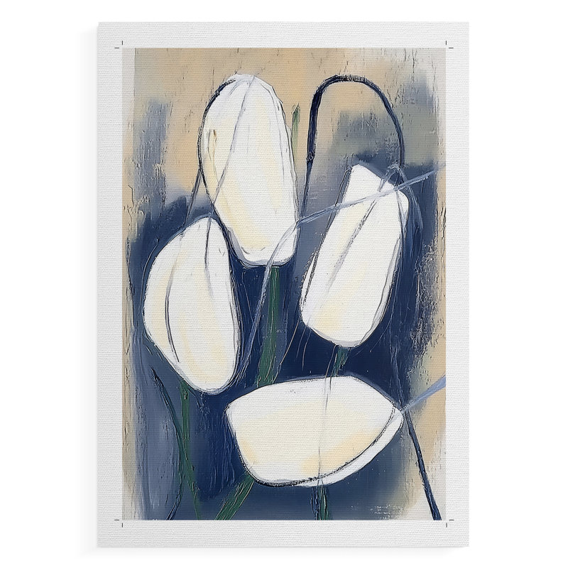 Série FLORAL DCCVII - Impression sur toile seulement - NON CADRE, H 18 po x l 12 po
