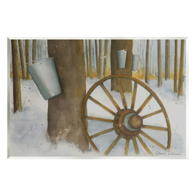 «Maple Sugaring Trees» par Gloria Palmer