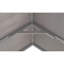 Grand poulailler d'extérieur de 110 po avec couvercle de toit imperméable gris, conception sans rendez-vous pour les animaux de compagnie, deux petites portes de sortie relevables, grillage sécuritaire, aire de jeu 56,54 pi², sécurité