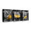 Ensemble de 3 impressions sur toile Lemon Water Pop-1384296500