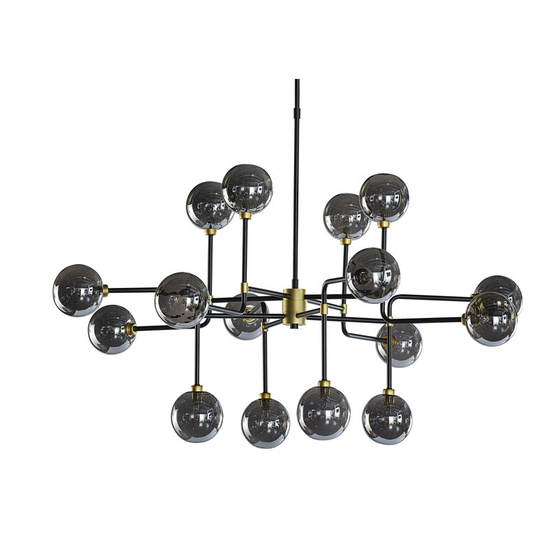 Denyell 16 - Light Glass Chandelier