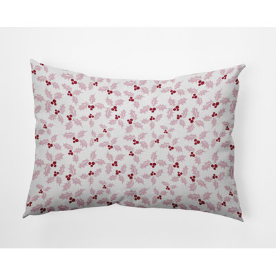 Floral Polyester Throw Pillow