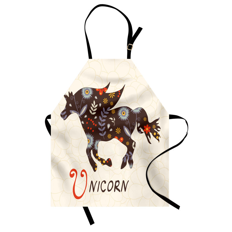 No Pattern Bib Apron