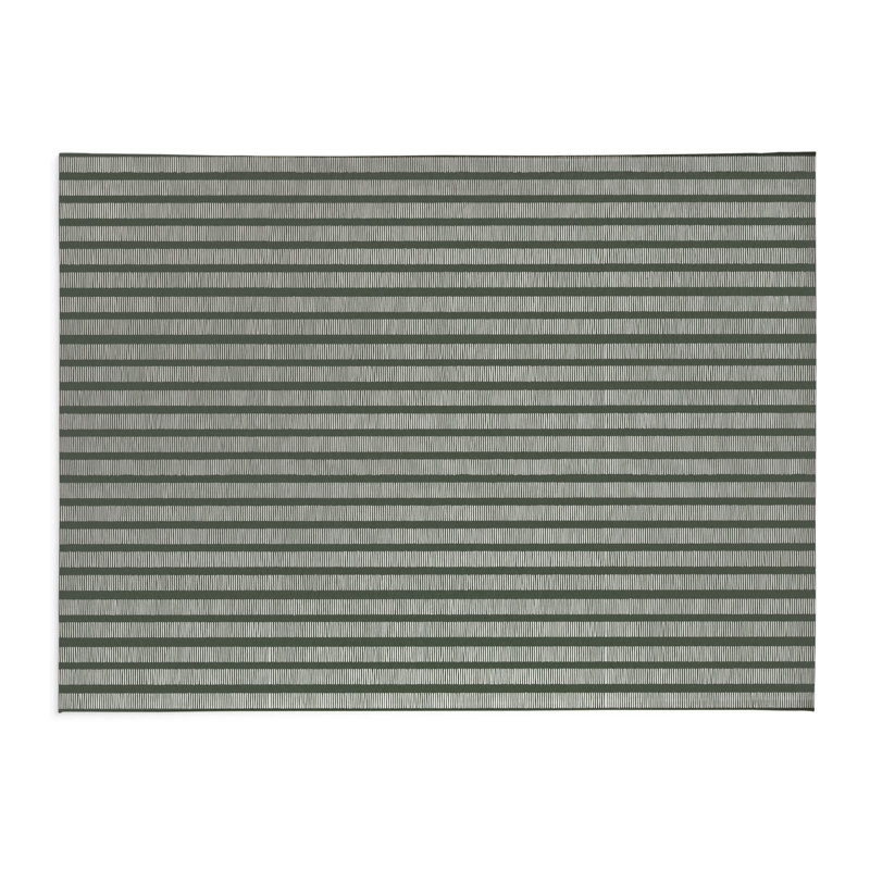 Comb Row Non-Slip Outdoor Rug, Rectangle 8' x 10'