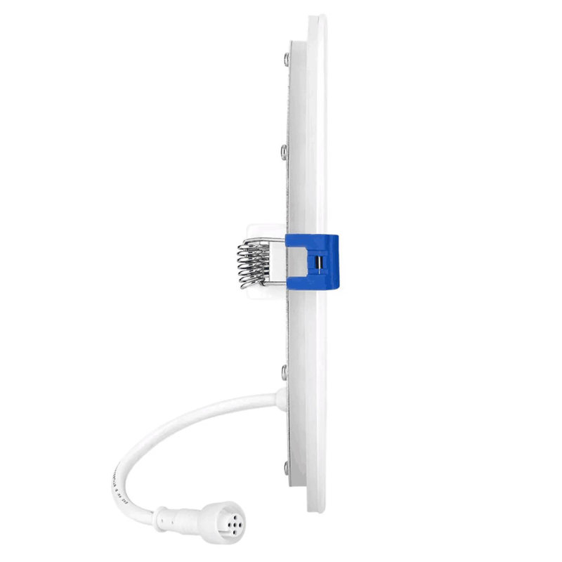Lumières encastrées multicolores ultra-minces 6inch 1050lume 12w à intensité variable 5cct 2700k-5000k 110-130v écoénergétiques 