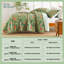 Ensemble de couvre-lit matelassé à motif floral vert avec taies décoratives, ensemble d'édredon léger toutes saisons - 90 po-123165401-123165404