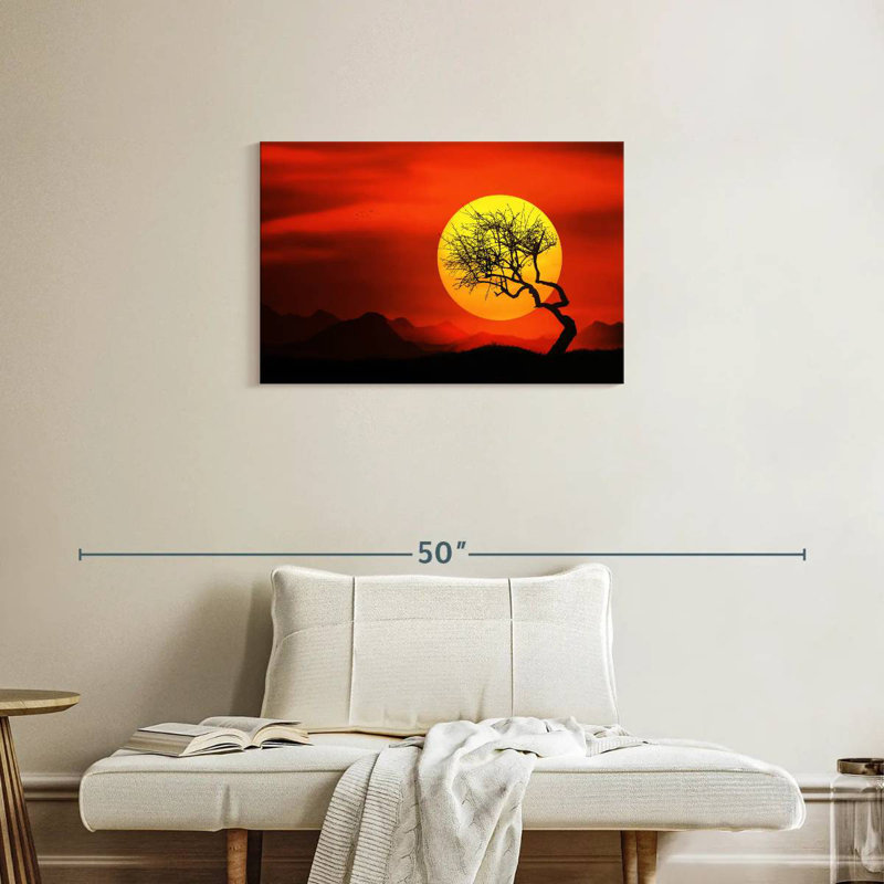 Alvord Large Sun, 20" H x 30" W