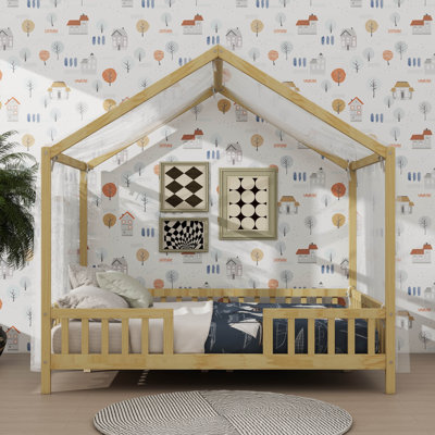 Lit pour enfant avec auvent Montessori