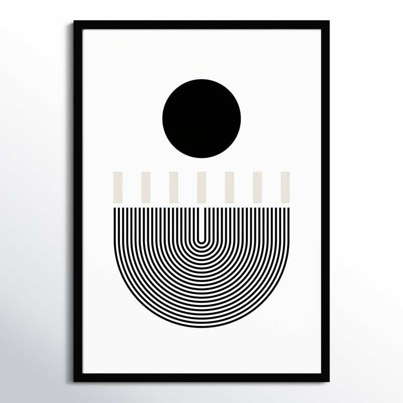 «All Rise» par Simon West - Reproduction d'art graphique sur papier encadré, H 34 po x l 24 po, Noir