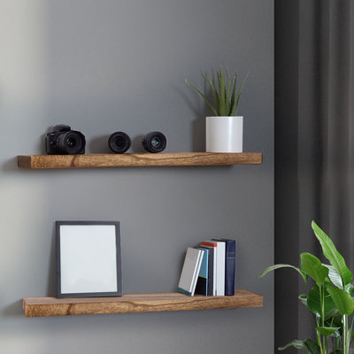 Droz Wood Floating Shelf