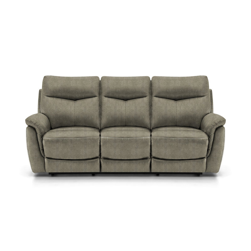 Holland 3 Seater Static Recliner, Sage