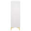 Karena White Rectangular 5-Drawer Chest