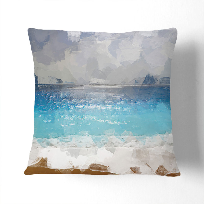 Square Throw Cushion, 55cm H x 55cm W x 20cm D