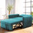 Convertible Sofa Bed Chair 3-in-1 Multi-Functional Sleeper Single Chair Bed with Modern Linen Fabric-89292975
