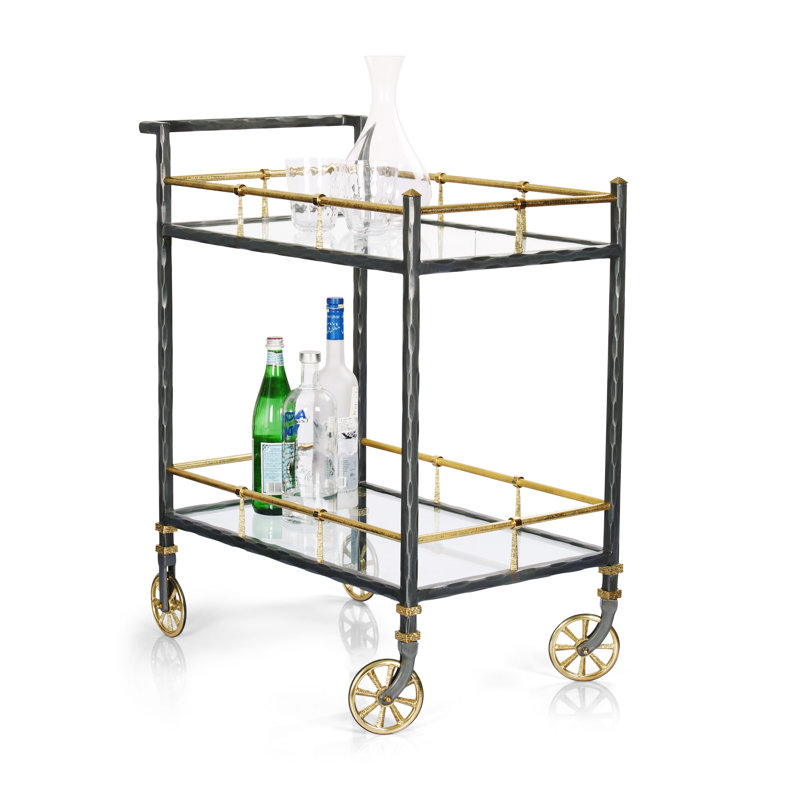 Bar Cart with Wheels